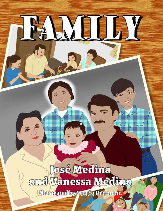Family (English) Hardcover - Velàzquez Press | Biliteracy