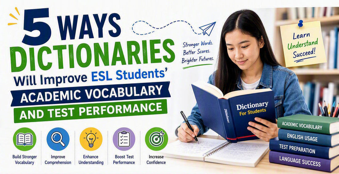 5 Ways Dictionaries Will Improve ESL Students’ Academic Vocabulary and Test Performance