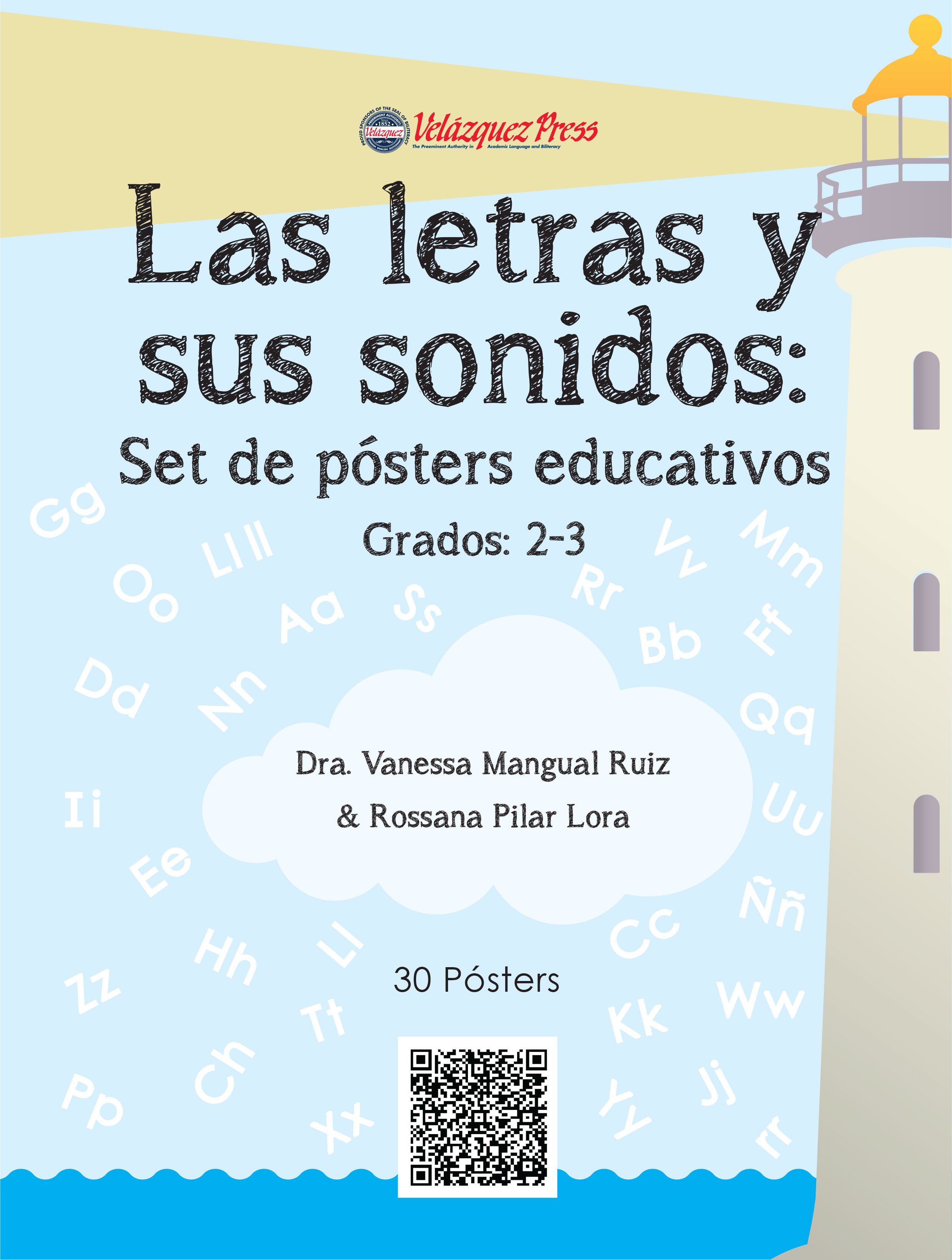 Las letras y sus sonidos: Set de pósters educativos (2-3) (Pre-Order October 1st)