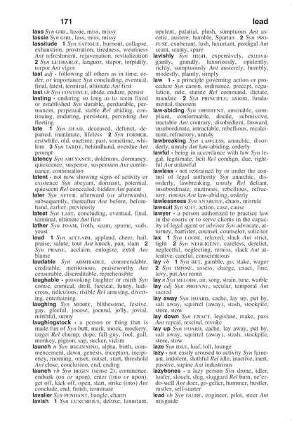 Webster's Thesaurus for Students, Fourth Edition