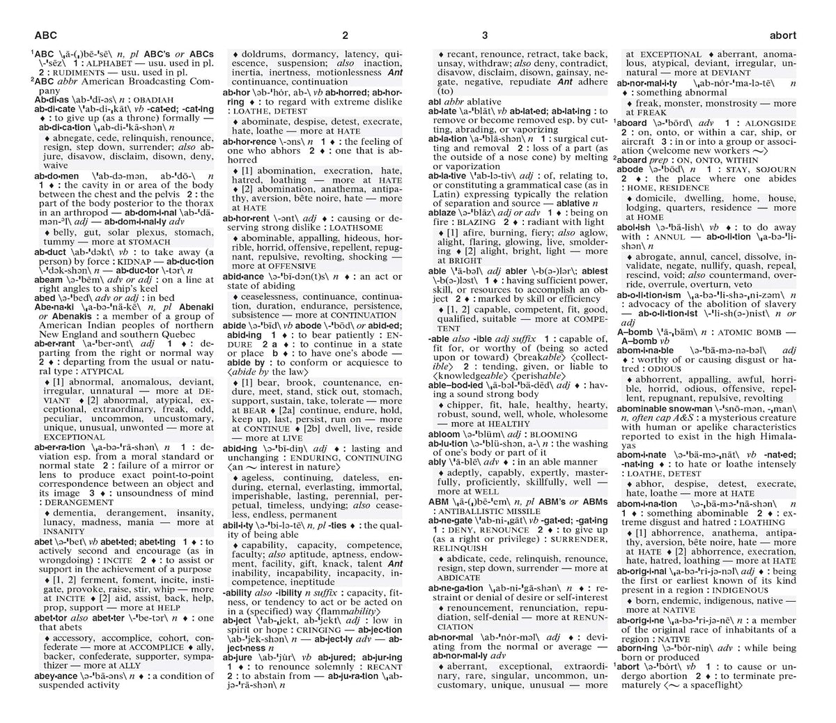 Merriam-Webster's Dictionary & Thesaurus