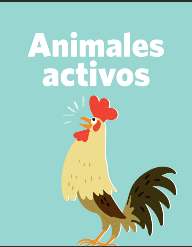 Animales activos (Small Book)