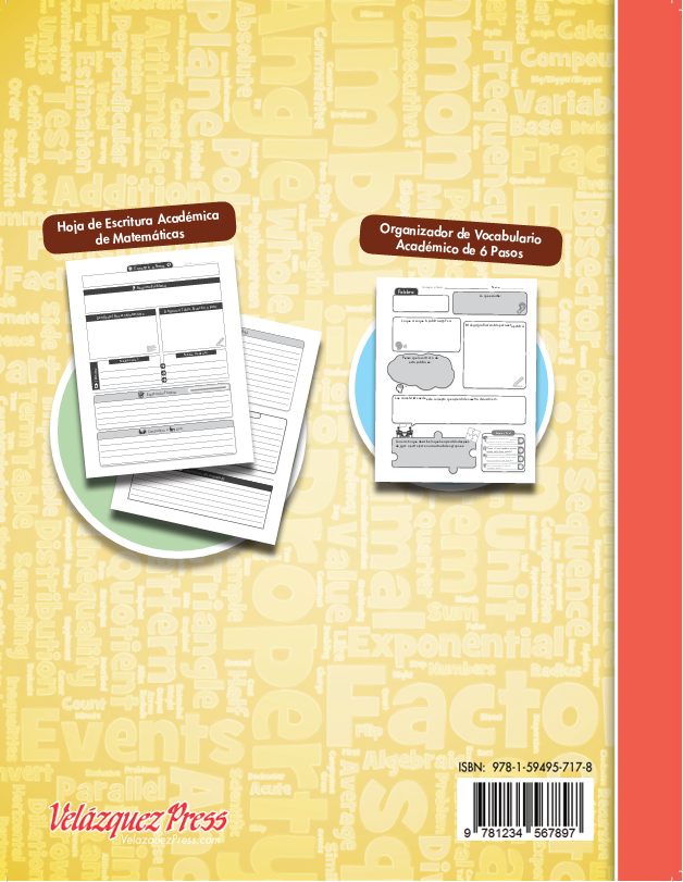 Cuaderno de escritura académica para matemáticas