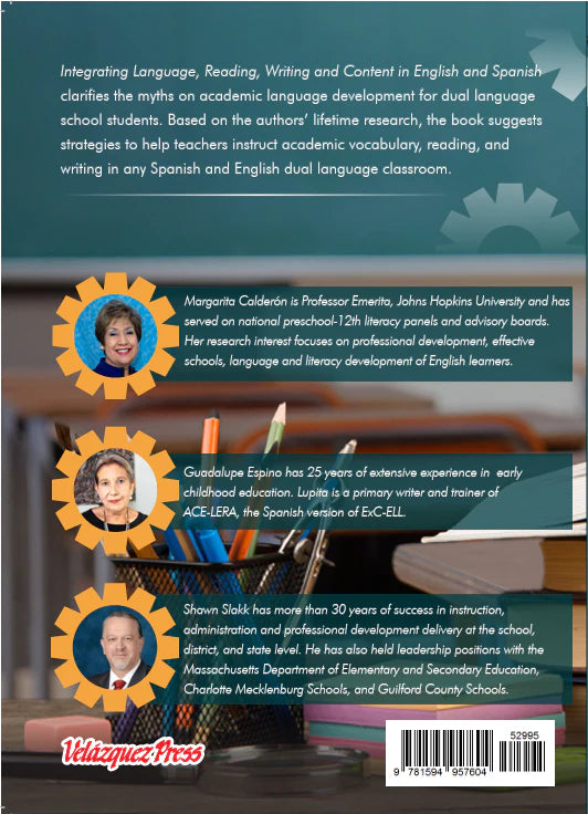 Integrando Lenguaje, lectura, escritura y contenidos en español e inglés | Integrating Language, Reading, Writing, and Content in English and Spanish (eBook + Video)