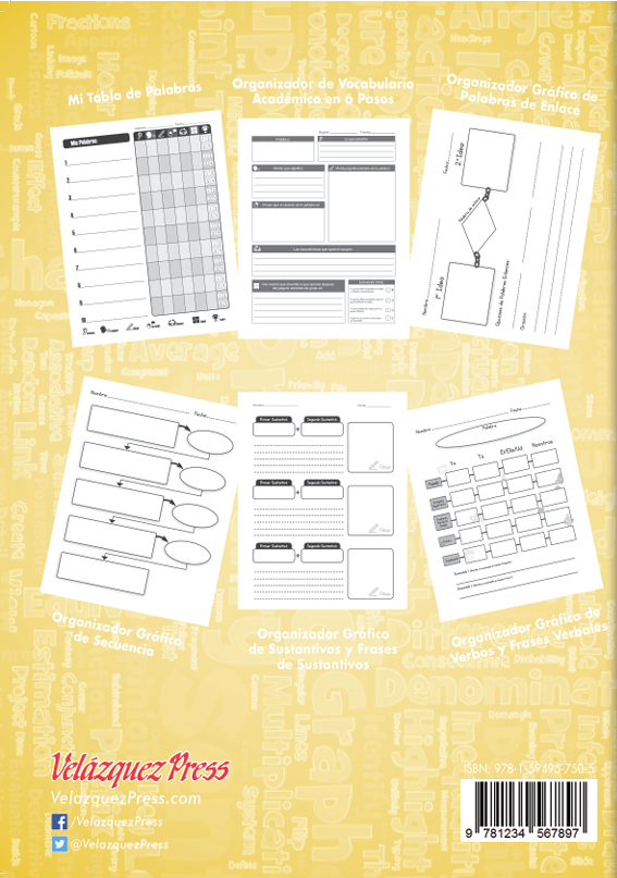 Mi cuaderno de vocabulario académico - 100 Pack