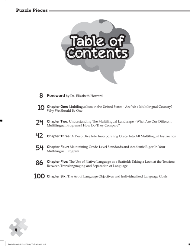 Puzzle Pieces: A Systems Approach to Multilingual Education