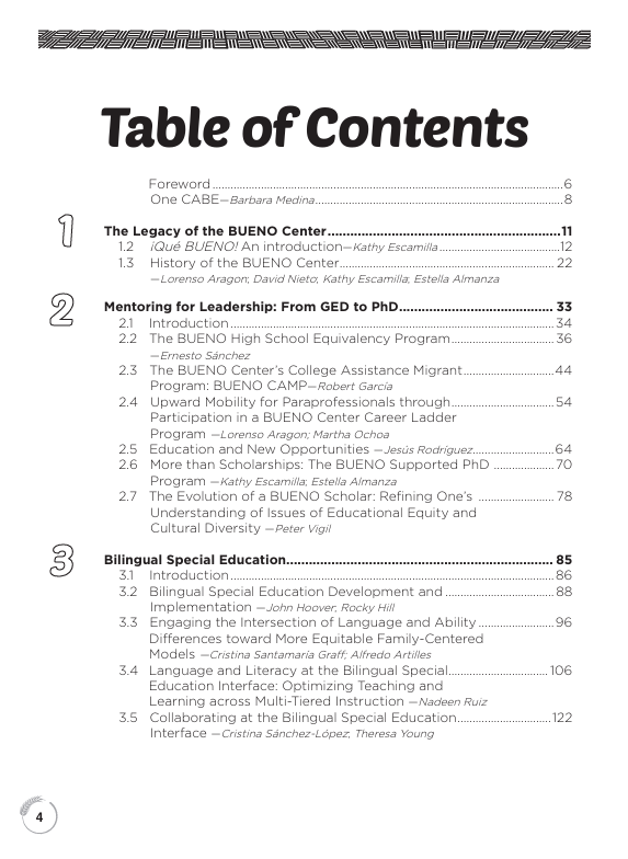¡Qué BUENO!: A History of Advocacy and Care for Culturally and Linguistically Diverse Education