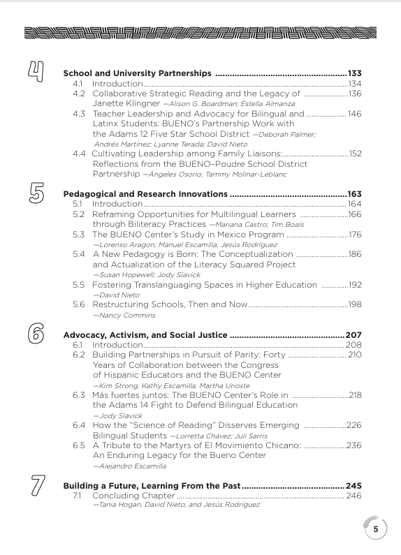 ¡Qué BUENO!: A History of Advocacy and Care for Culturally and Linguistically Diverse Education