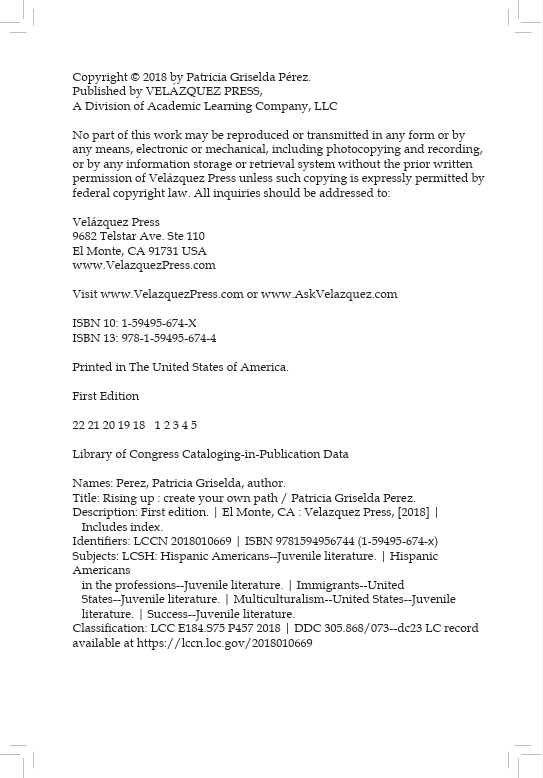 Rising Up: Create Your Own Path