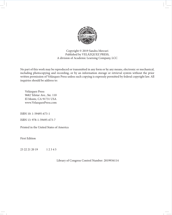 Velázquez Pathways to Biliteracy Teachers' Guide - PreK