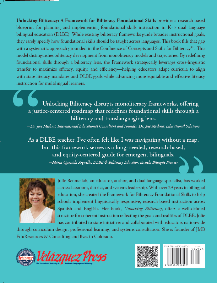 Unlocking Biliteracy: A framework for Biliteracy Foundational Skills