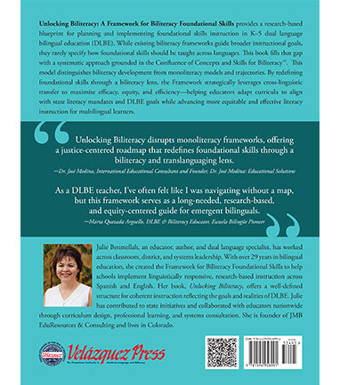 Biliteracy Development Unlocking Biliteracy: A framework for Biliteracy Foundational Skills ...