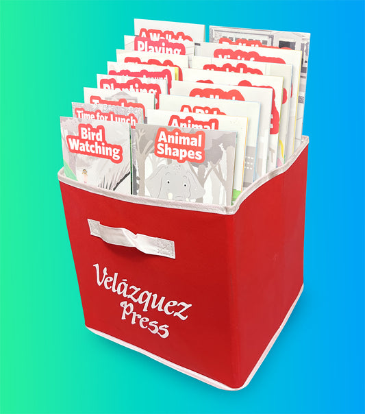Velázquez Family Biliteracy Reading Box - PreK-K English Box