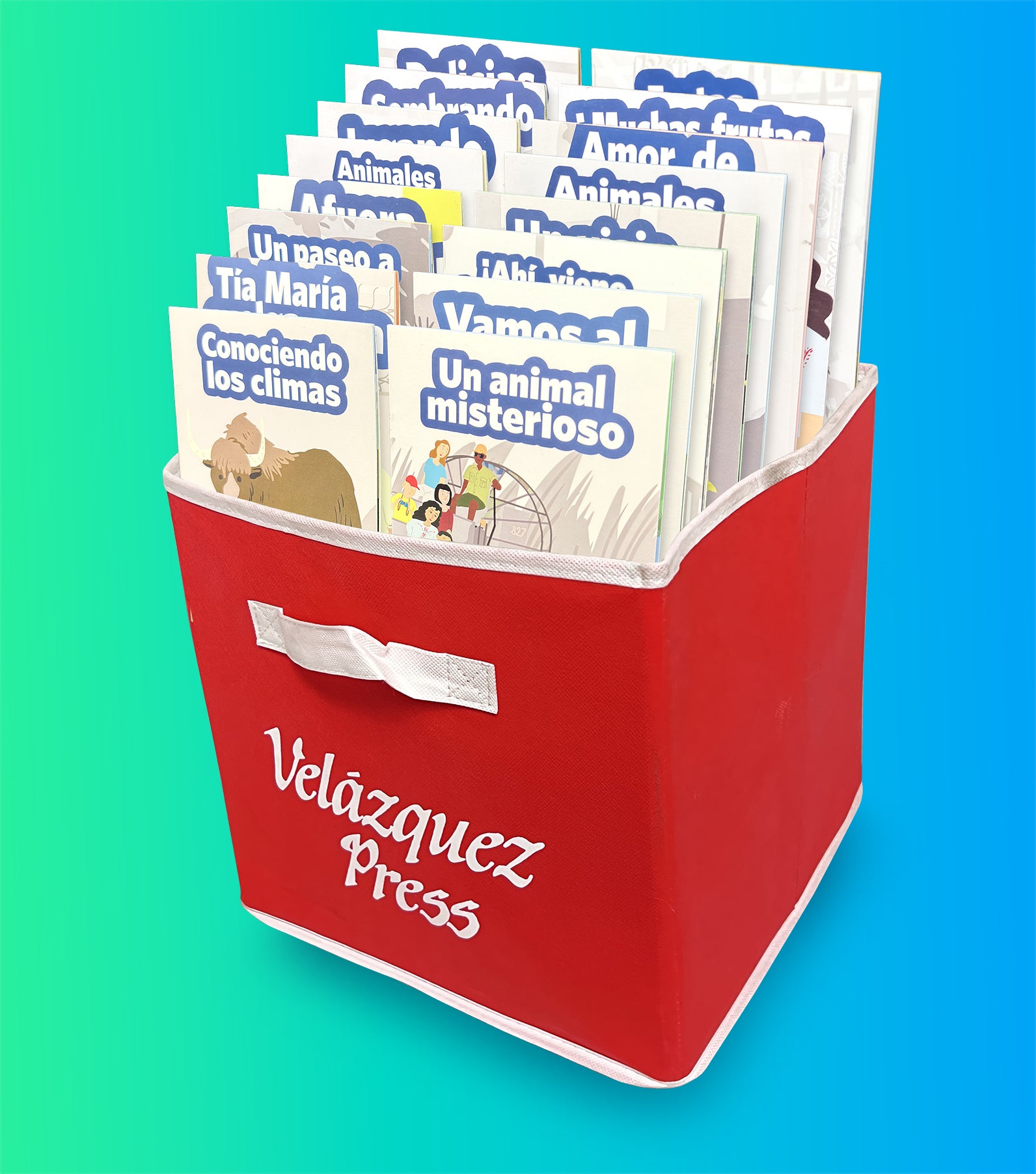 Velázquez Family Biliteracy Reading Box - PreK-K Spanish Box