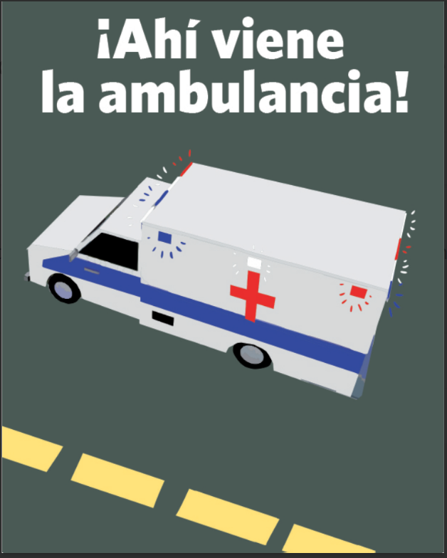 ¡Ahí viene la ambulancia! (Small Book)
