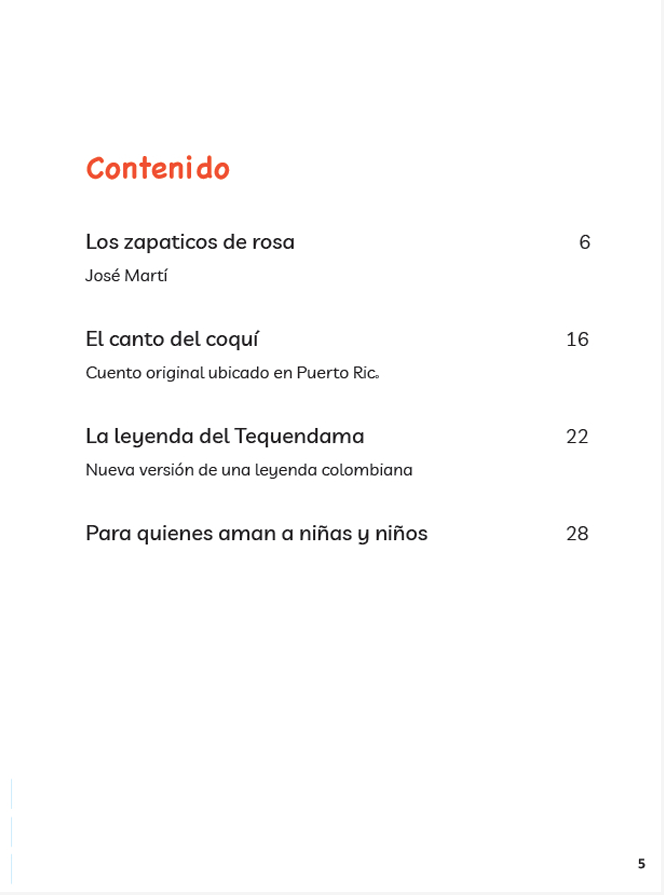 Los zapaticos de Rosa y otros cuentos hispanoamericanos