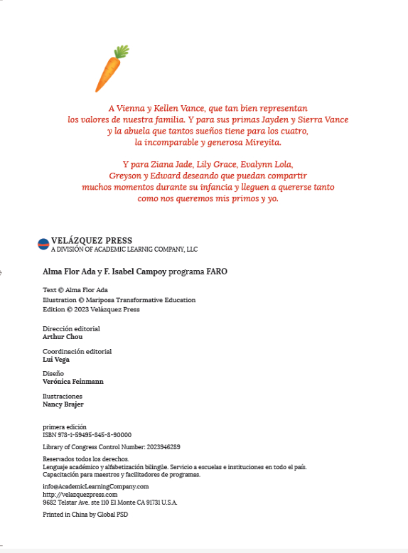 Me lo contó Tia Mireya