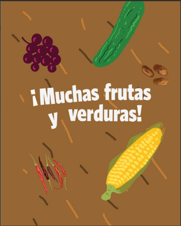 Muchas frutas y verduras (Small Book)