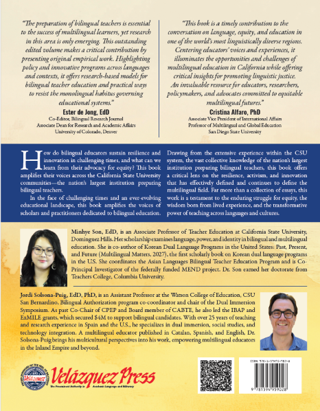 Shaping Multilingualism in California: Educators’ Critical Voices in an Evolving Landscape (eBook)