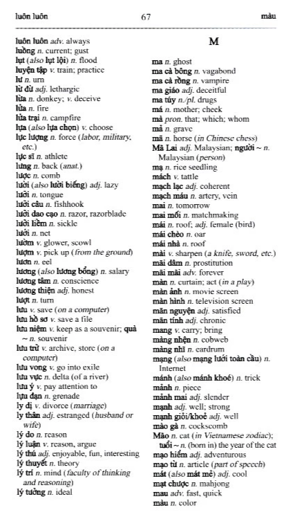 Vietnamese-English/English-Vietnamese Practical Dictionary