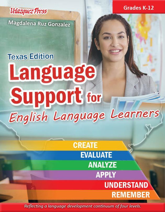 Language Support for English Language Learners (Texas Edition) - Velàzquez Press | Biliteracy