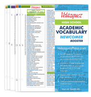 Velázquez High School Academic Vocabulary Newcomer Booster Tigre Set