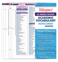 Velázquez Jr./Middle School Academic Vocabulary Newcomer Booster Set - Albanian