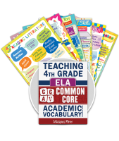 Common Core Academic Vocabulary Poster Set - ELA - 4th Grade
