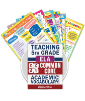 Common Core Academic Vocabulary Poster Set - ELA - 5th Grade